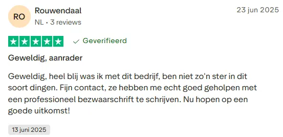 Review Trustpilot Review voorbeeld